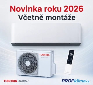 Toshiba Shorai Curve White 4,6kW VČETNĚ MONTÁŽE