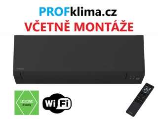 Toshiba Shorai Edge BLACK 2,5kW VČETNĚ MONTÁŽE